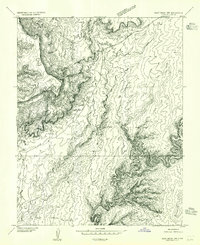 Download a high-resolution, GPS-compatible USGS topo map for Clay Hills 1 NW, UT (1955 edition)