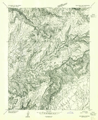 Download a high-resolution, GPS-compatible USGS topo map for Clay Hills 2 NE, UT (1955 edition)