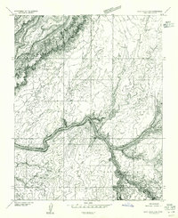 Download a high-resolution, GPS-compatible USGS topo map for Clay Hills 2 SE, UT (1955 edition)