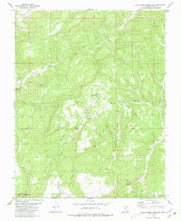 Download a high-resolution, GPS-compatible USGS topo map for Clear Creek Mountain, UT (1980 edition)