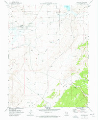 Download a high-resolution, GPS-compatible USGS topo map for Cleveland, UT (1972 edition)