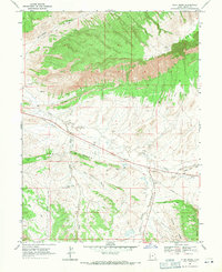 Download a high-resolution, GPS-compatible USGS topo map for Cliff Ridge, UT (1971 edition)