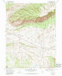 Download a high-resolution, GPS-compatible USGS topo map for Cliff Ridge, UT (1985 edition)