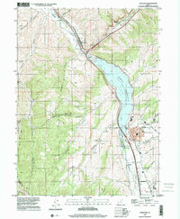 preview thumbnail of historical topo map of Coalville, UT in 1997