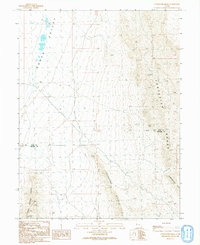 Download a high-resolution, GPS-compatible USGS topo map for Cockscomb Ridge, UT (1991 edition)