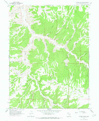 Download a high-resolution, GPS-compatible USGS topo map for Copper Canyon, UT (1970 edition)