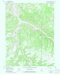 Download a high-resolution, GPS-compatible USGS topo map for Copper Canyon, UT (1987 edition)