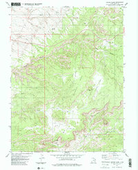preview thumbnail of historical topo map of Emery County, UT in 1983