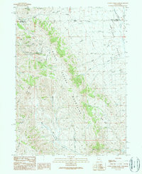 Download a high-resolution, GPS-compatible USGS topo map for Cotton Thomas Basin, UT (1990 edition)