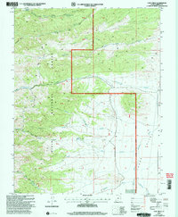 Download a high-resolution, GPS-compatible USGS topo map for Cow Creek, UT (2005 edition)