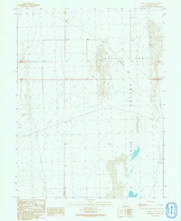 Download a high-resolution, GPS-compatible USGS topo map for Coyote Knolls, UT (1991 edition)