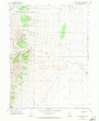 Download a high-resolution, GPS-compatible USGS topo map for Crater Island NW, UT (1972 edition)