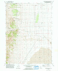 Download a high-resolution, GPS-compatible USGS topo map for Crater Island NW, UT (1992 edition)