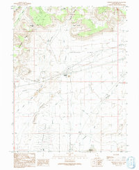 Download a high-resolution, GPS-compatible USGS topo map for Crescent Junction, UT (1991 edition)