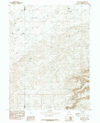 Download a high-resolution, GPS-compatible USGS topo map for Crow Knoll, UT (1985 edition)
