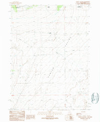 Download a high-resolution, GPS-compatible USGS topo map for Curlew Junction, UT (1990 edition)