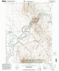preview thumbnail of historical topo map of Box Elder County, UT in 1998