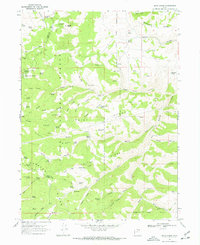 Download a high-resolution, GPS-compatible USGS topo map for Dairy Ridge, UT (1970 edition)