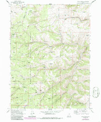 Download a high-resolution, GPS-compatible USGS topo map for Dairy Ridge, UT (1986 edition)