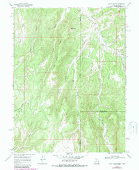 Download a high-resolution, GPS-compatible USGS topo map for Davis Canyon, UT (1987 edition)
