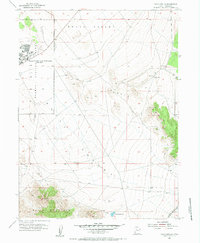 Download a high-resolution, GPS-compatible USGS topo map for Davis Knolls, UT (1984 edition)