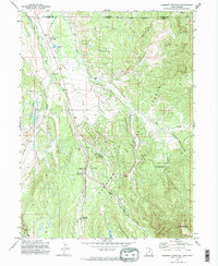 Download a high-resolution, GPS-compatible USGS topo map for Deadman Mountain, UT (1974 edition)