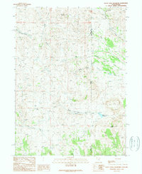 preview thumbnail of historical topo map of Box Elder County, UT in 1989