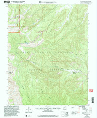 Download a high-resolution, GPS-compatible USGS topo map for Death Ridge, UT (2005 edition)