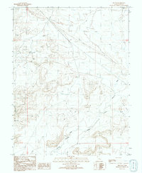 Download a high-resolution, GPS-compatible USGS topo map for Dee Pass, UT (1991 edition)