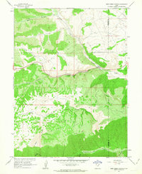 Download a high-resolution, GPS-compatible USGS topo map for Deep Creek Canyon, UT (1963 edition)