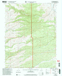 Download a high-resolution, GPS-compatible USGS topo map for Deep Creek, UT (2005 edition)