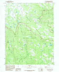 Download a high-resolution, GPS-compatible USGS topo map for Deer Creek Lake, UT (1985 edition)