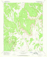 Download a high-resolution, GPS-compatible USGS topo map for Deer Spring Point, UT (1968 edition)