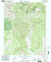 Download a high-resolution, GPS-compatible USGS topo map for Delano Peak, UT (2003 edition)