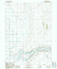 Download a high-resolution, GPS-compatible USGS topo map for Delta NE, UT (1987 edition)