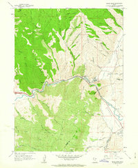 Download a high-resolution, GPS-compatible USGS topo map for Devils Slide, UT (1963 edition)