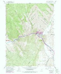 Download a high-resolution, GPS-compatible USGS topo map for Devils Slide, UT (1986 edition)
