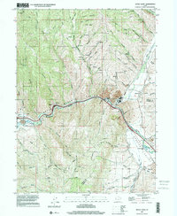 Download a high-resolution, GPS-compatible USGS topo map for Devils Slide, UT (2001 edition)