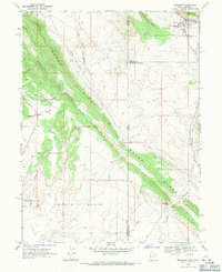 Download a high-resolution, GPS-compatible USGS topo map for Dinosaur, UT (1971 edition)