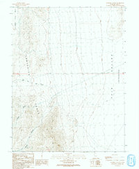 Download a high-resolution, GPS-compatible USGS topo map for Dowdell Canyon, UT (1991 edition)