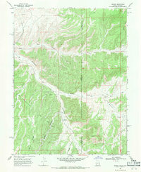 Download a high-resolution, GPS-compatible USGS topo map for Dragon, UT (1971 edition)