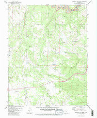 Download a high-resolution, GPS-compatible USGS topo map for Drowned Hole Draw, UT (1983 edition)