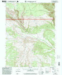 preview thumbnail of historical topo map of Uintah County, UT in 1996