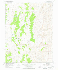 Download a high-resolution, GPS-compatible USGS topo map for Dry Mesa, UT (1978 edition)