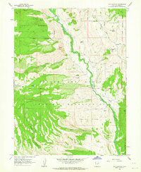 Download a high-resolution, GPS-compatible USGS topo map for Dry Mountain, UT (1964 edition)