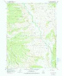 Download a high-resolution, GPS-compatible USGS topo map for Dry Mountain, UT (1990 edition)