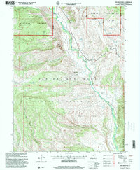 Download a high-resolution, GPS-compatible USGS topo map for Dry Mountain, UT (2000 edition)