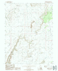 Download a high-resolution, GPS-compatible USGS topo map for Dubinky Wash, UT (1988 edition)