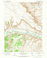 Download a high-resolution, GPS-compatible USGS topo map for Duchesne NE, UT (1966 edition)