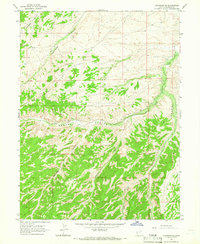 Download a high-resolution, GPS-compatible USGS topo map for Duchesne SE, UT (1966 edition)